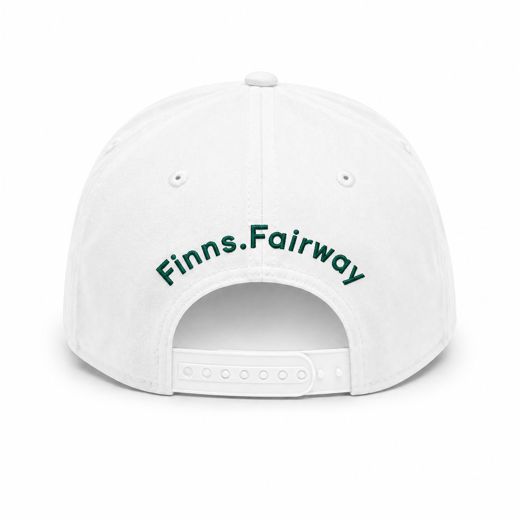 Finns.Fairway Caps– Hvit/Grønn