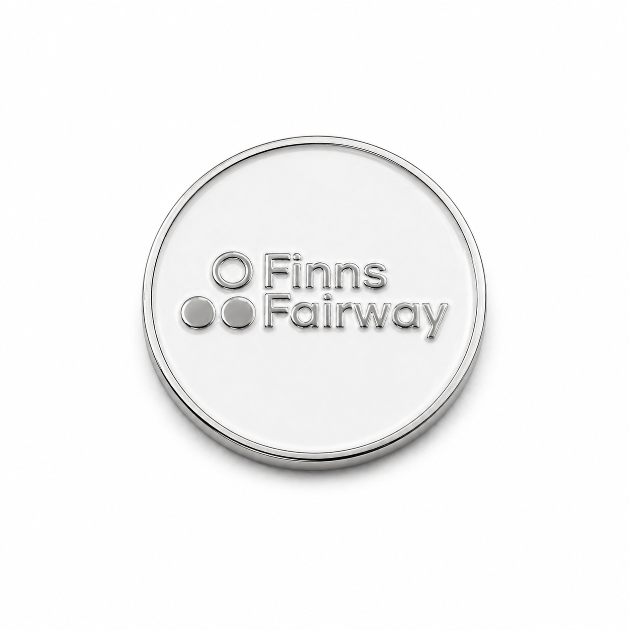 Finns.Fairway Markør Hvit