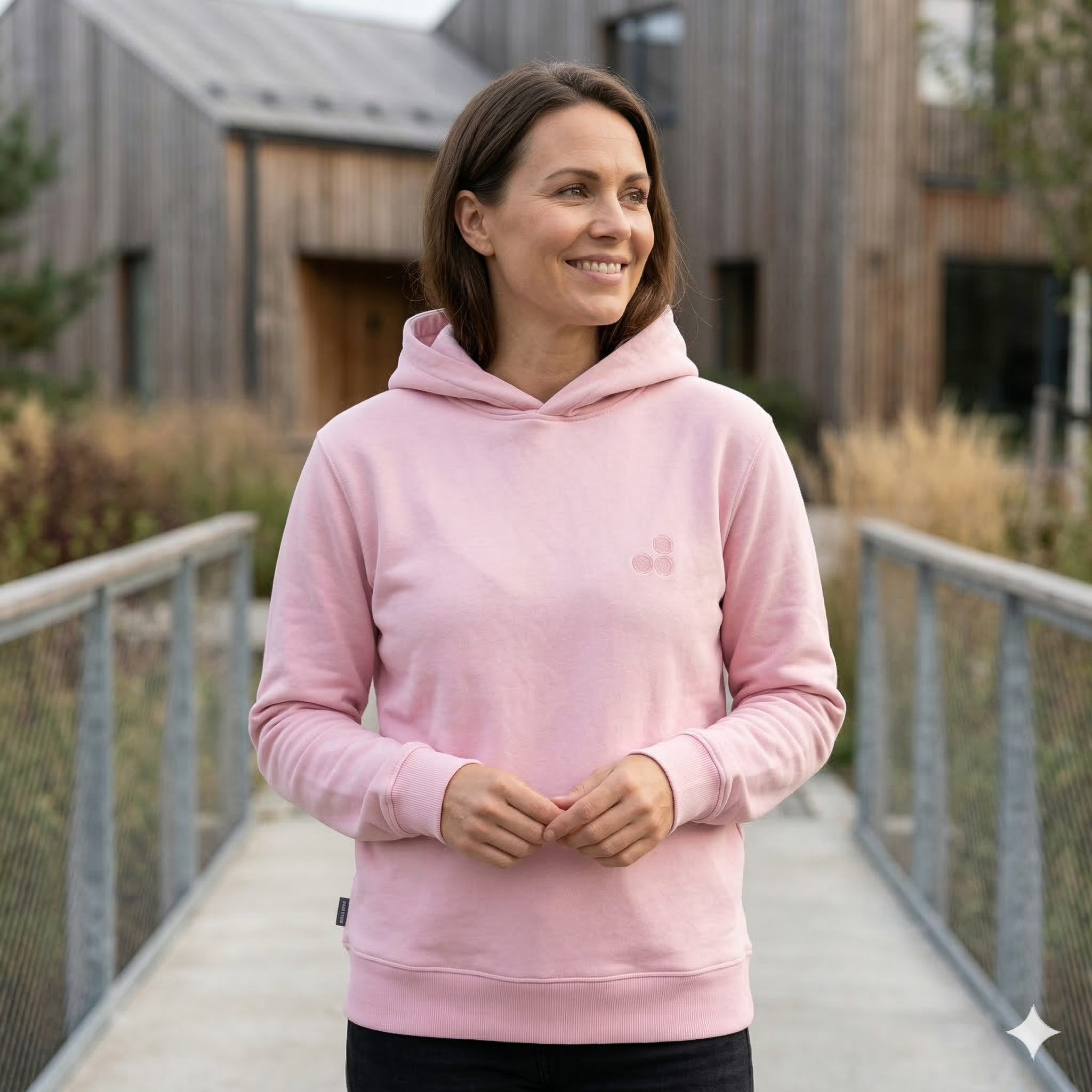 Finns.Fairway Hettegenser – Voksen , Rosa