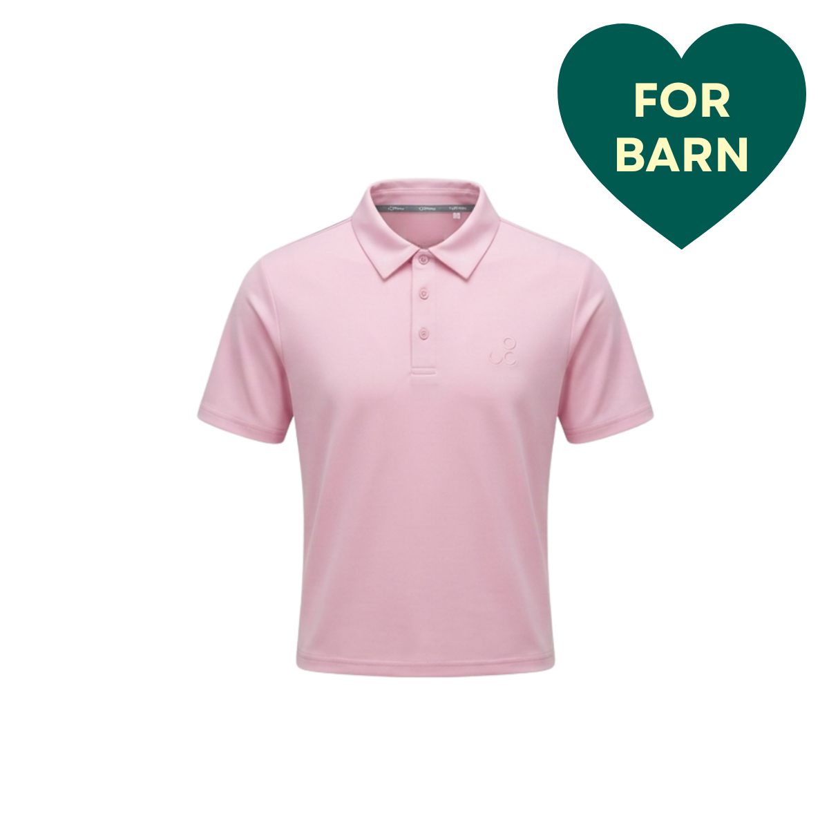 Finns.Fairway Piqué – Barn, Rosa